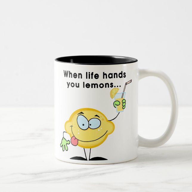 Taza Bicolor Hacer Lemonade (Derecha)