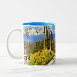 Taza Bicolor Hacer una caminata