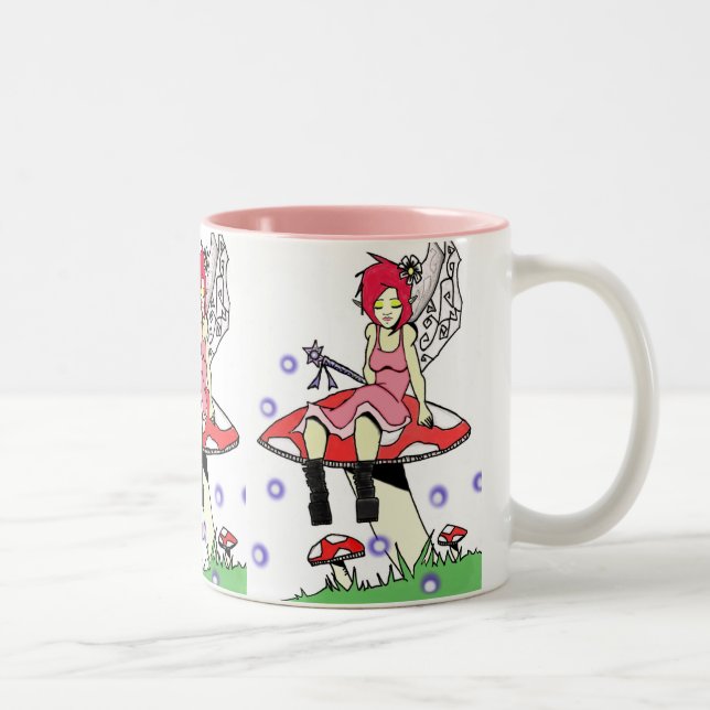 Taza Bicolor Hada de reclinación (Derecha)