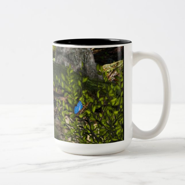 Taza Bicolor Hada en hongos Diseño 2 Mug (Derecha)