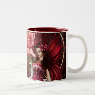 Taza Bicolor Hada roja del el día de San Valentín