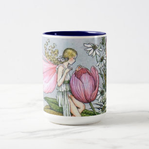 Taza Bicolor Hada y tulipano dos tonos