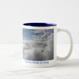 Taza Bicolor Haga que el mundo sale,…