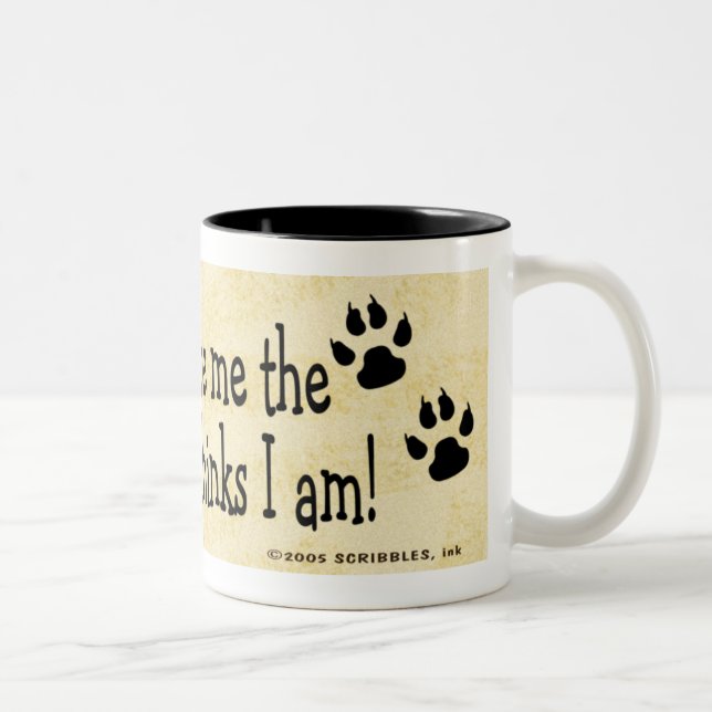 Taza Bicolor Hágame a la persona (Derecha)