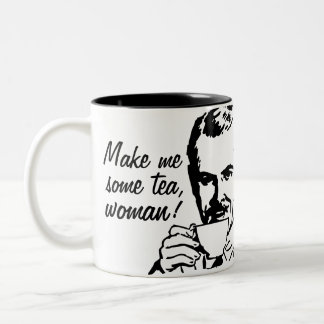 Taza Bicolor ¡Hágame algo de té, mujer!