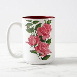 Taza Bicolor Hail Mary Rosa Mug