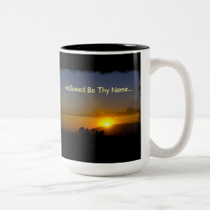 Taza Bicolor Hallow Be Thy Name
