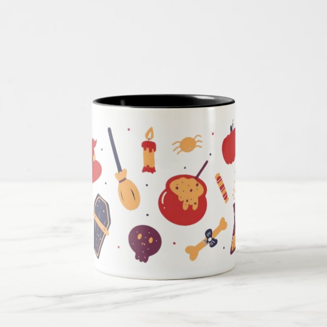 Taza Bicolor Halloween (Centro)