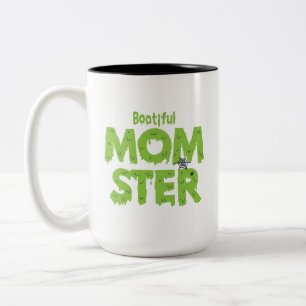TAZA BICOLOR HALLOWEEN BOOTIFUL MOMSTER