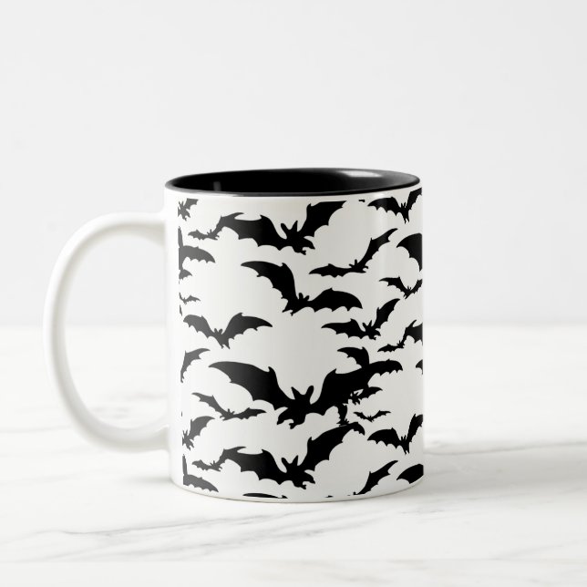 Taza Bicolor Halloween Coffee Mug (Izquierda)