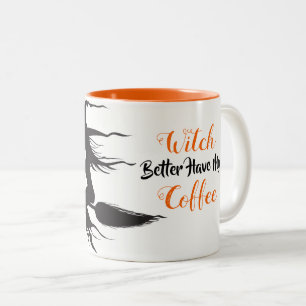 Taza Bicolor Halloween Coffee Mug