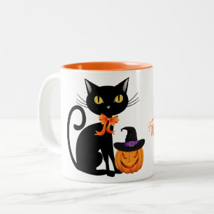 Taza Bicolor Halloween Coffee Mug