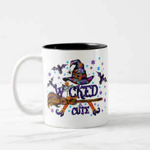 Taza Bicolor Halloween Curte Wicks Witch
