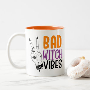 Taza Bicolor Halloween de Bad Witch Vibes
