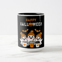 Halloween de calabaza fantasma