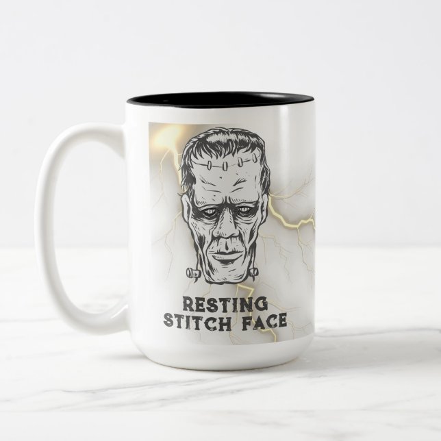 Taza Bicolor Halloween es divertida (Izquierda)