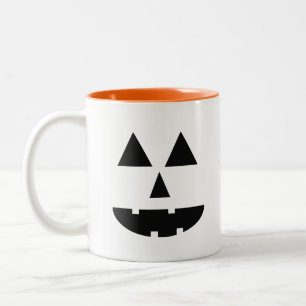Taza Bicolor Halloween Face