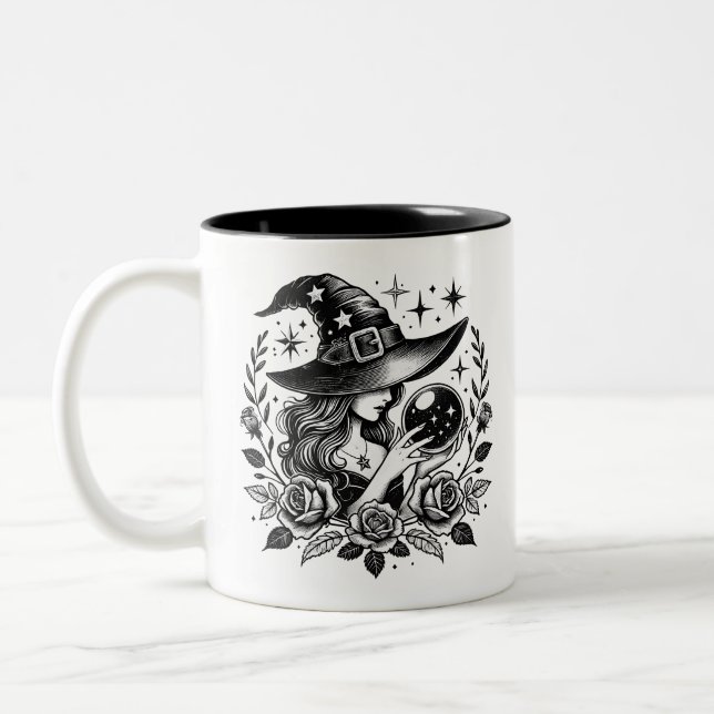 Taza Bicolor Halloween Good Witch (Izquierda)