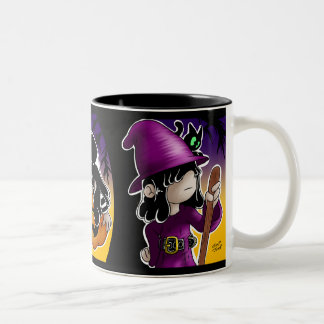 Taza Bicolor Halloween Lucy