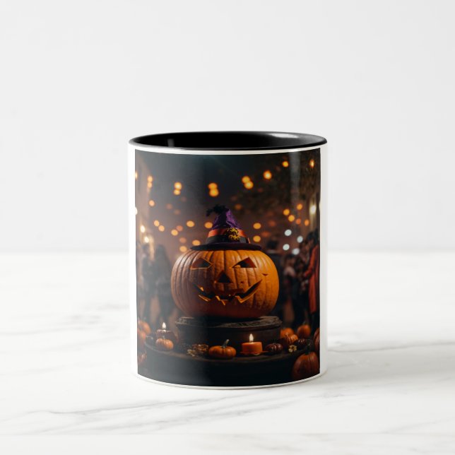Taza Bicolor Halloween Mug (Centro)