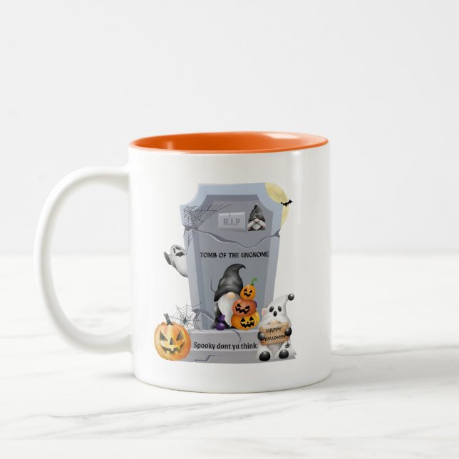 Taza Bicolor Halloween Mug (Izquierda)