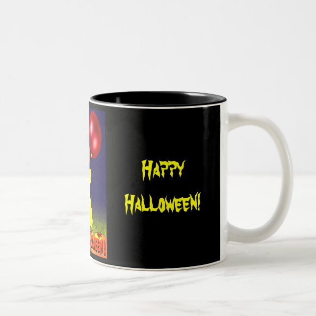 Taza Bicolor Halloween Mug (Derecha)