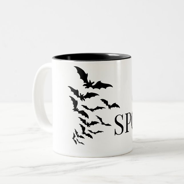 Taza Bicolor Halloween Mug (Anverso izquierdo)