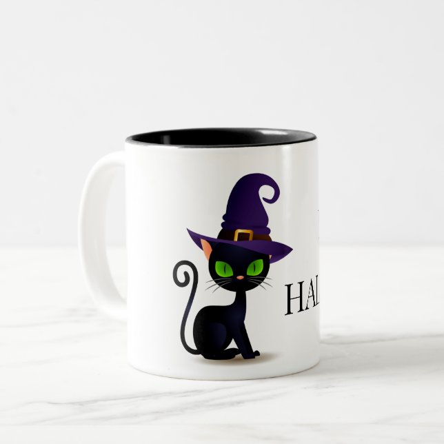 Taza Bicolor Halloween Mug (Anverso izquierdo)