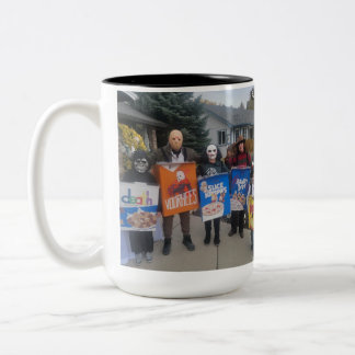 Taza Bicolor Halloween Mug, familia de Mike