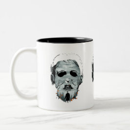 Taza Bicolor Halloween Scary Design
