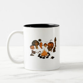 Taza Bicolor Halloween Scary Design