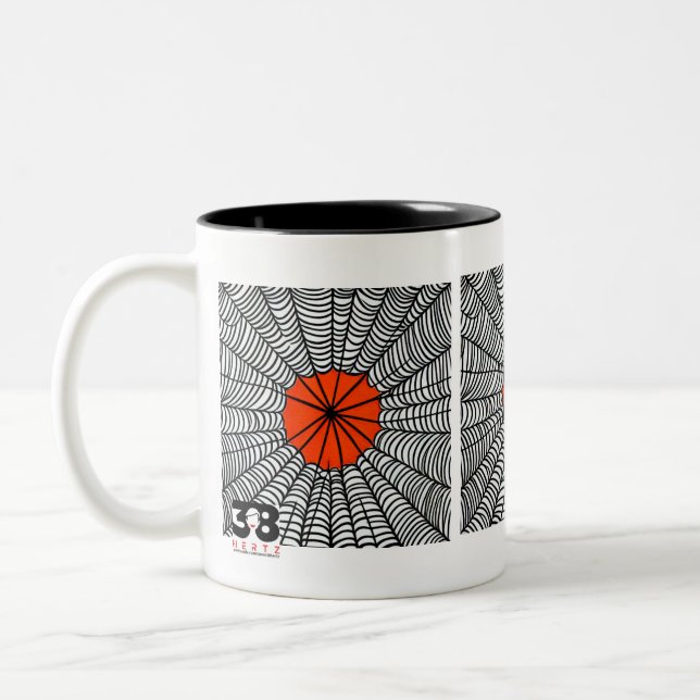 Taza Bicolor Halloween Spider Web (Izquierda)