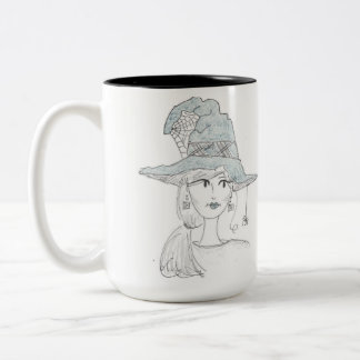 Taza Bicolor Halloween - Testigos preparan café Mug 2023