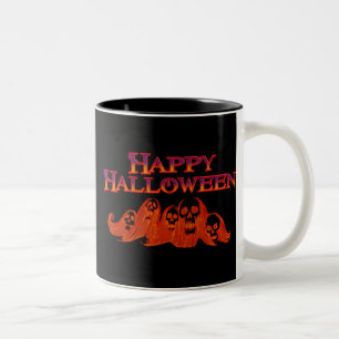 Taza Bicolor Halloween Wites Happy Halloween