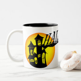 Taza Bicolor haloween mug