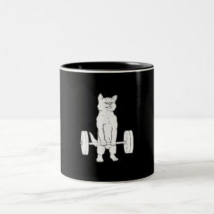 Taza Bicolor Halterofilia Y Gimnasio