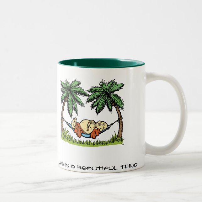 Taza Bicolor Hamaca de Buda (Derecha)