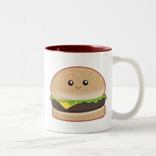 Taza Bicolor Hamburguesa