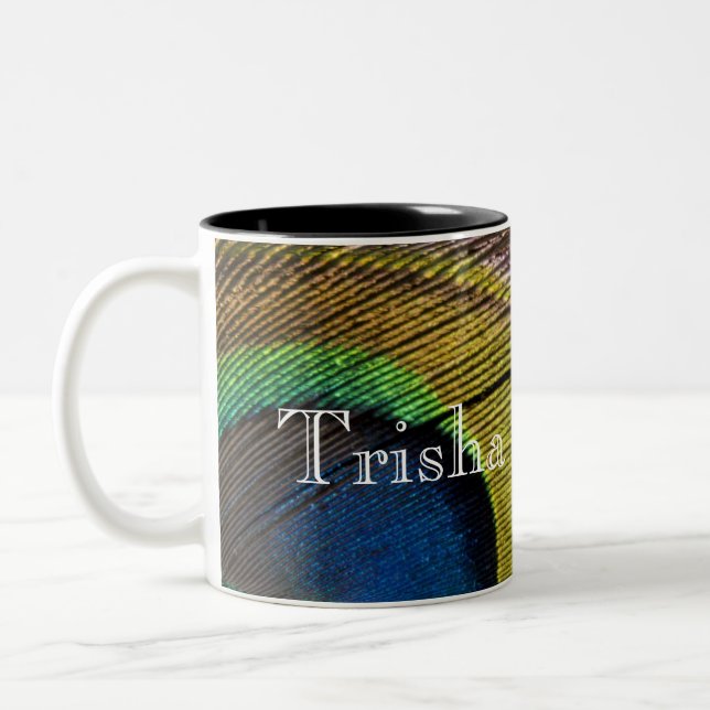 Taza Bicolor HAMbyWG - Café Mug - Pluma (Izquierda)