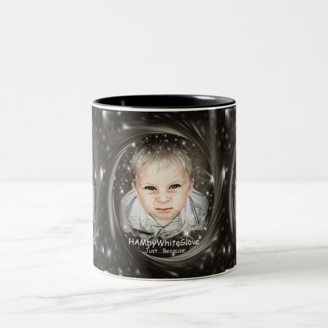 Taza Bicolor HAMbyWG - Café Mug - Sólo porque (Centro)