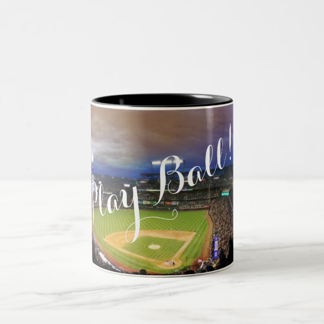Taza Bicolor HAMbyWG - Mug personalizable - Play Ball (Centro)
