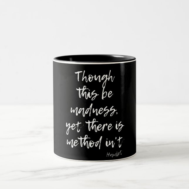 TAZA BICOLOR HAMLET SHAKESPEARE MADNESS (Centro)
