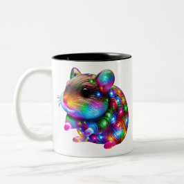Taza Bicolor Hamster brillante