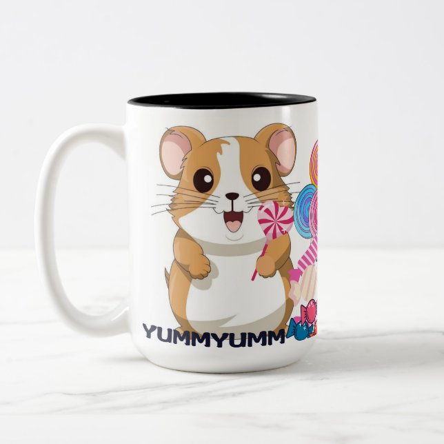 Taza Bicolor hamster mug (Izquierda)