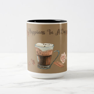 TAZA BICOLOR HAPPINESS IN A CUP