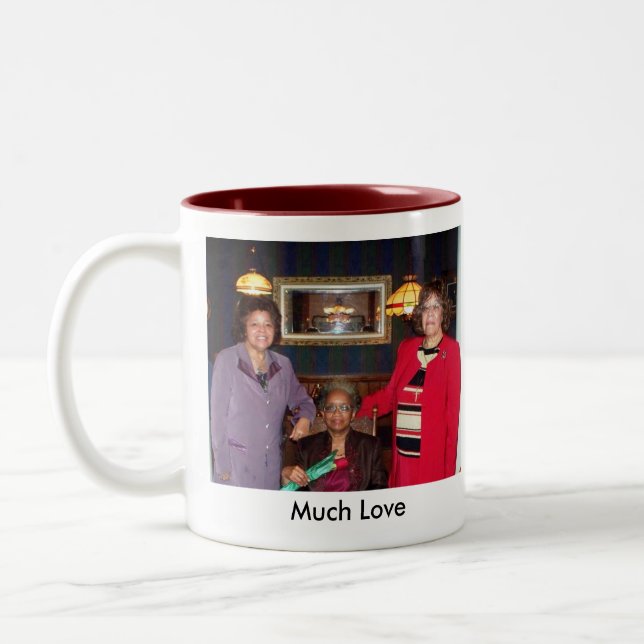 Taza Bicolor Happy65thmuchlove2 (Izquierda)