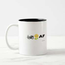 Taza Bicolor Happy AF - Mug