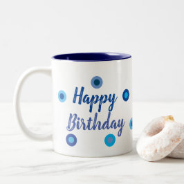 Taza Bicolor Happy Birthday