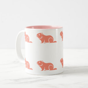 Taza Bicolor Happy Groundhog Day
