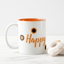 Taza Bicolor Happy Halloween